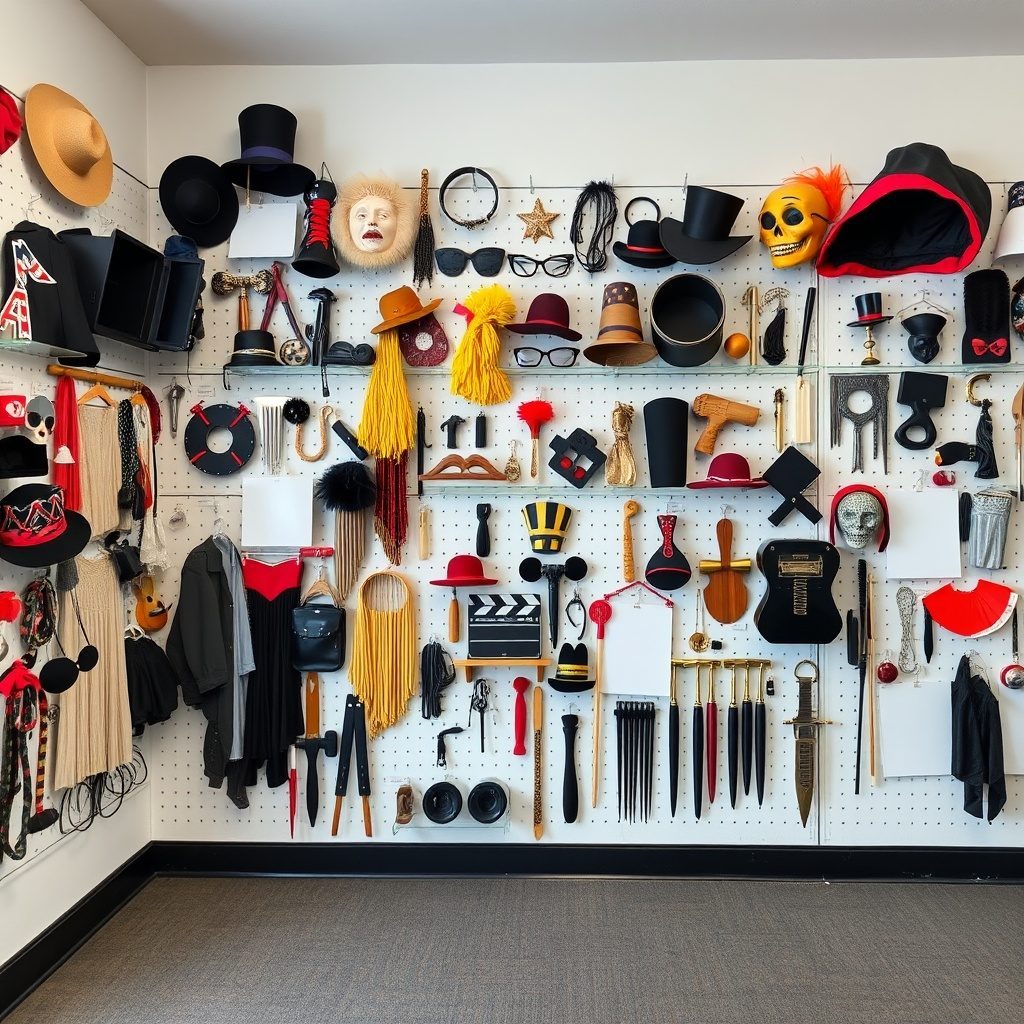 Theater props in our collection
